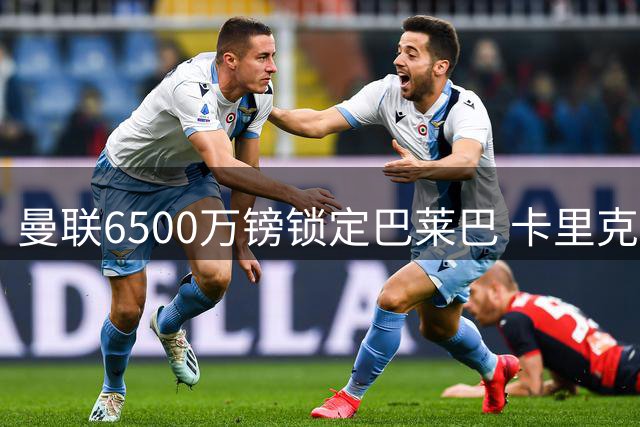 曼联6500万镑锁定巴莱巴 卡里克中场构建即将完成
